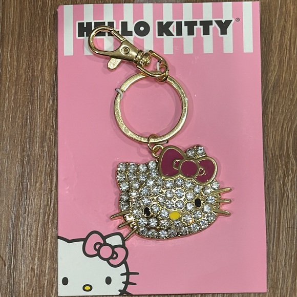 Hello Kitty Rhinestone Keychain (NWT)(LS) - Picture 4 of 6